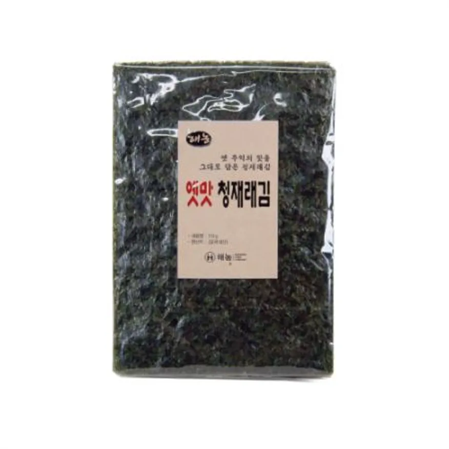 해농 옛맛 청재래김 110g(50매) 10봉 이미지