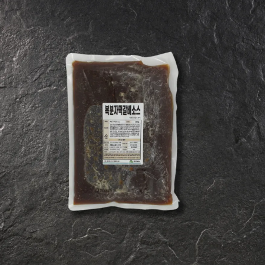 소스톡톡 복분자 떡갈비 소스 소갈비 양념 1.5kg 이미지