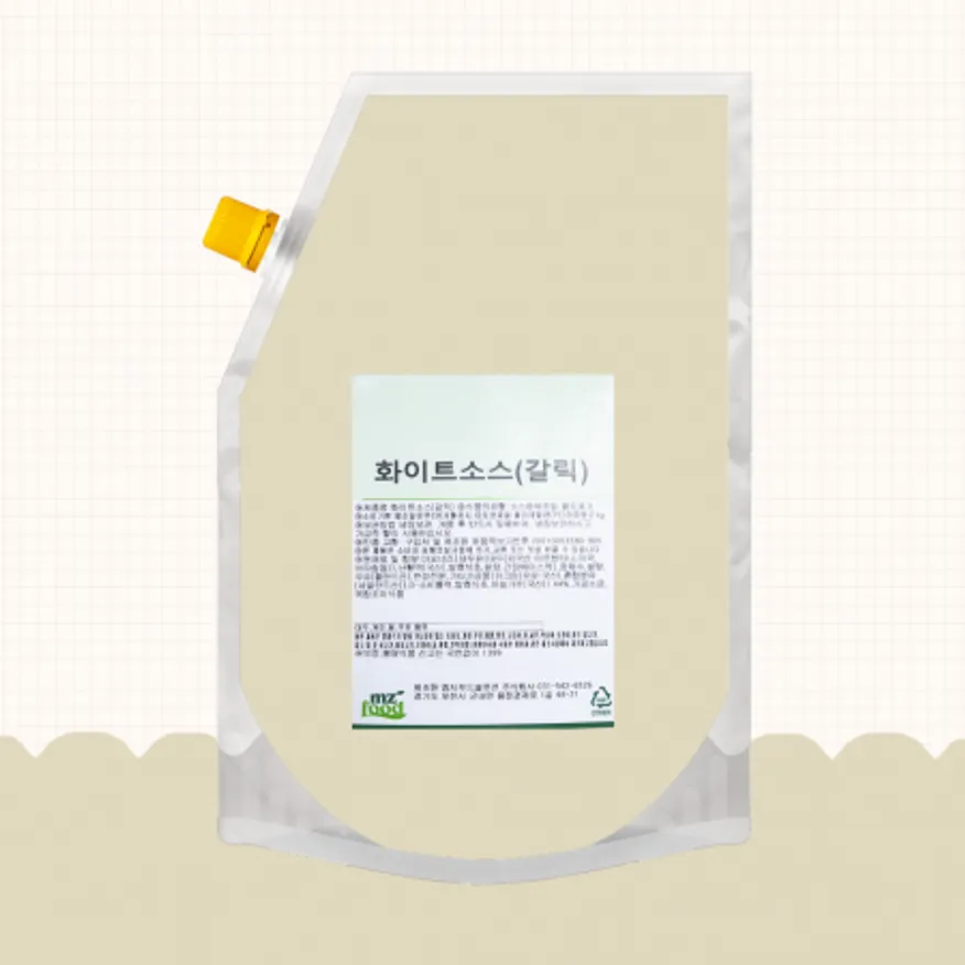 소스톡톡 샌드위치소스 화이트 갈릭 디핑 소스 2kg 이미지