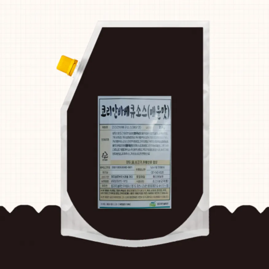 소스톡톡 코리안 바베큐 소스 매운맛 이미지