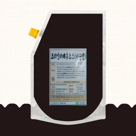 소스톡톡 코리안 바베큐 소스 매운맛