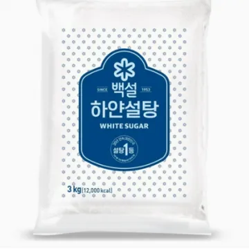 백설 하얀설탕 3kg