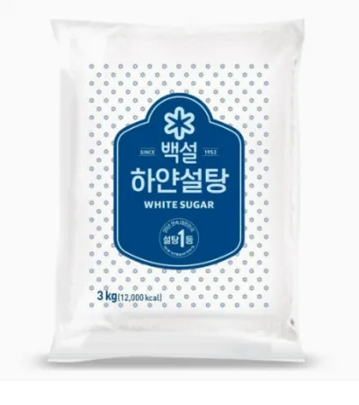 백설 하얀설탕 3kg