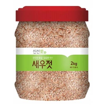신선애새우젓 2kg