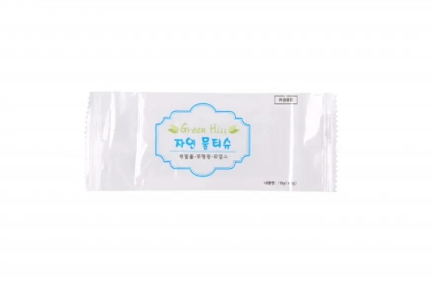 그린힐자연물티슈400P 이미지