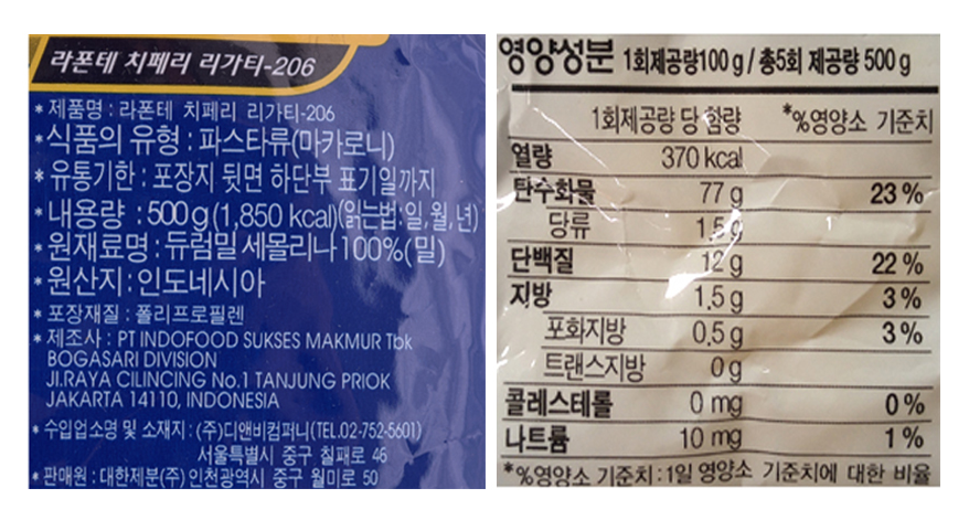 상품정보제공고시