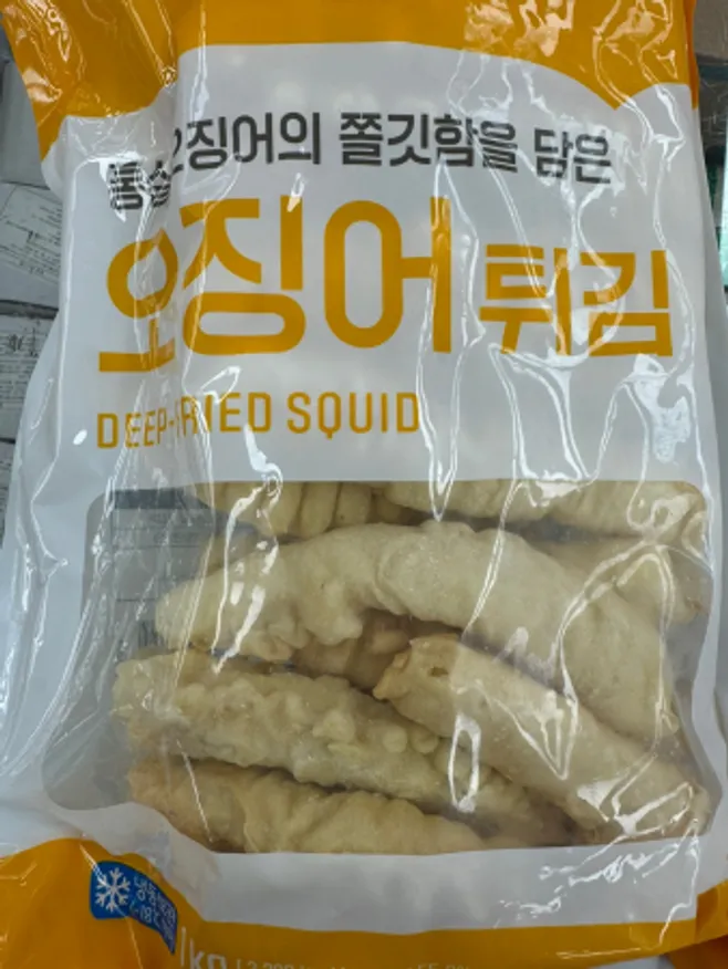 오징어튀김 1kg(8입) 냉동 이미지