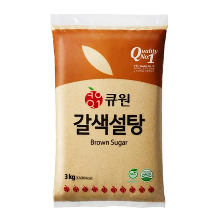 큐원 갈색설탕 3kg 이미지