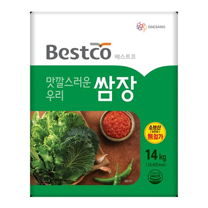 베스트코 쌈장14kg 이미지