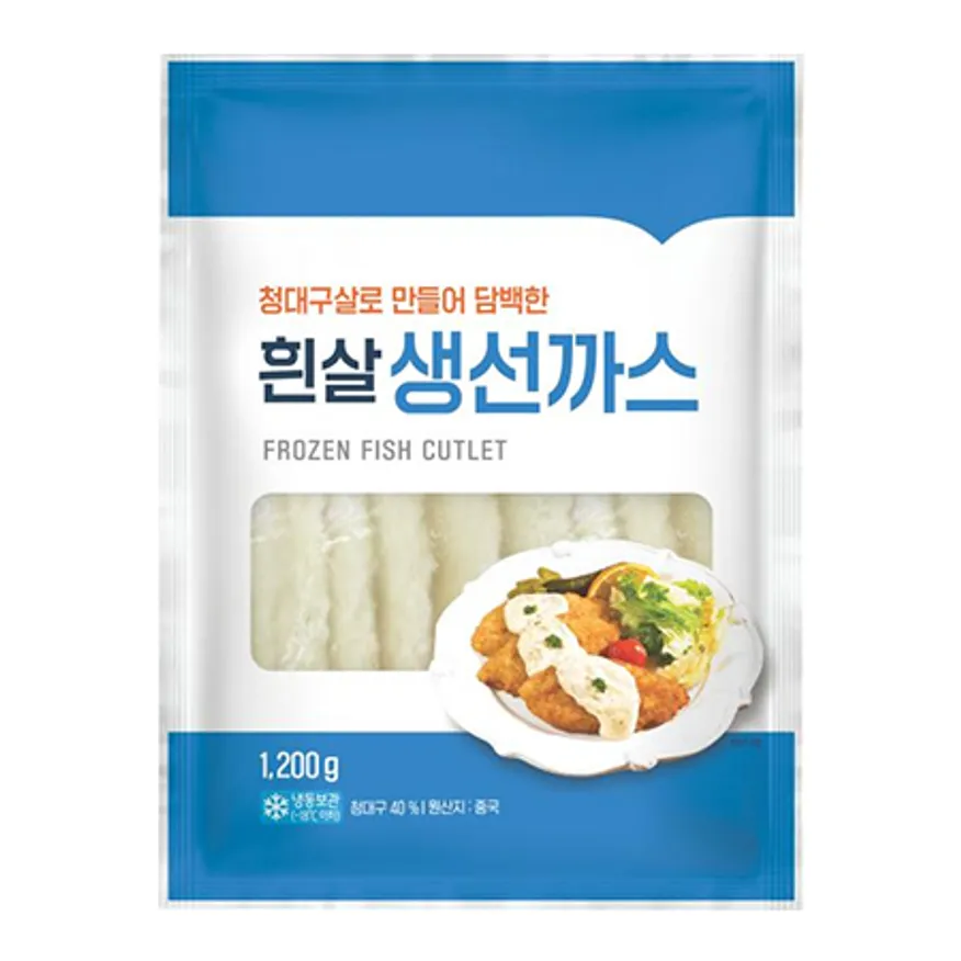 흰살생선까스 1.2kg 이미지