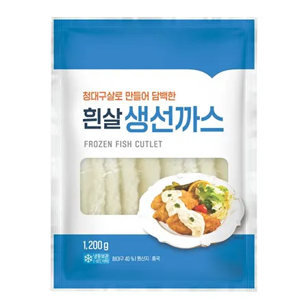 흰살생선까스 1.2kg