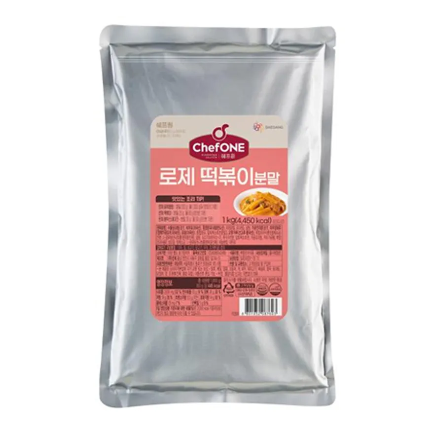 쉐프원 로제떡볶이분말 1kg 이미지