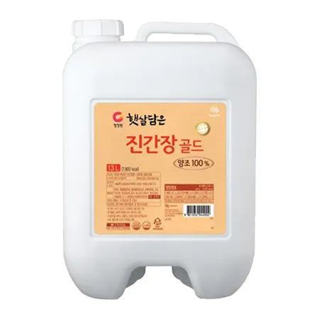 청정원 햇살담은 진간장골드 13L