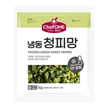 쉐프원 냉동청피망 1kg