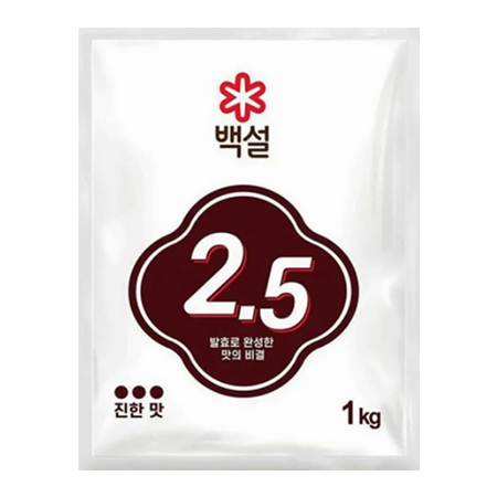 CJ 백설 핵산 바이오 2.5 1kg