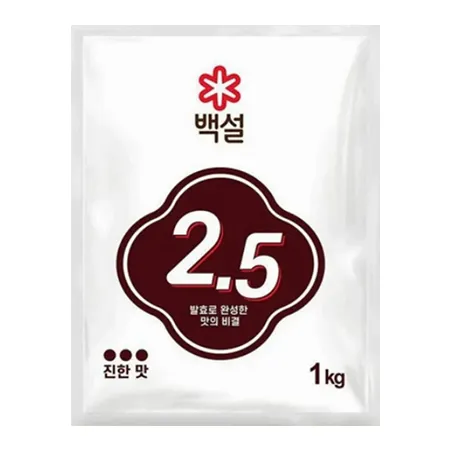 CJ 백설 핵산 바이오 2.5 1kg