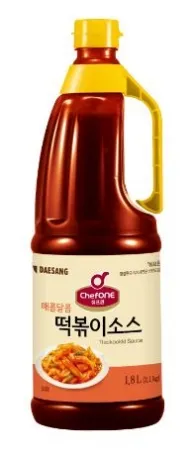 쉐프원 매콤달콤 떡볶이소스 1.8L