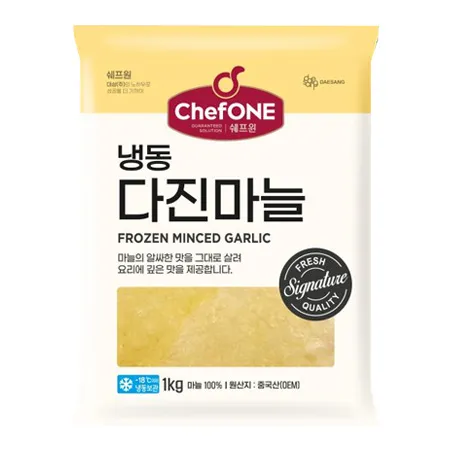쉐프원 냉동다진마늘 1kg