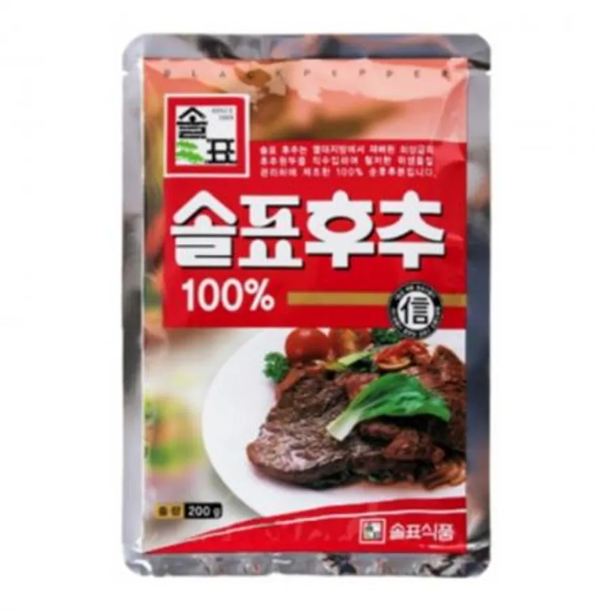 솔표후추분100% 200g 이미지