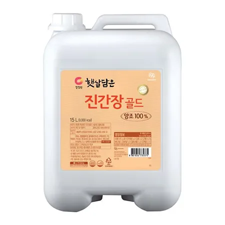 청정원 햇살담은 진간장골드 15L