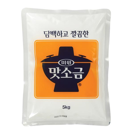 미원 중간맛소금 5kg