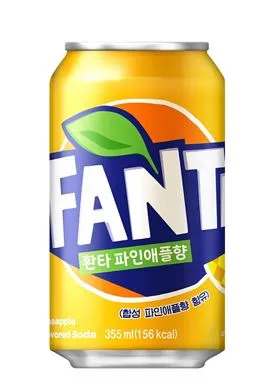 코카콜라 환타파인애플향 355ml(24입)