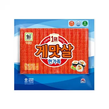 대림선게맛살한가족 1kg