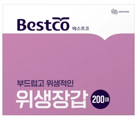 베스트코위생장갑200매