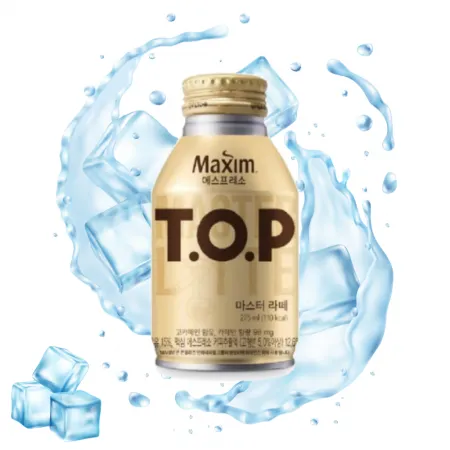 맥심 TOP 티오피 마스터라떼 275ml 20캔 커피음료 캔커피 이미지