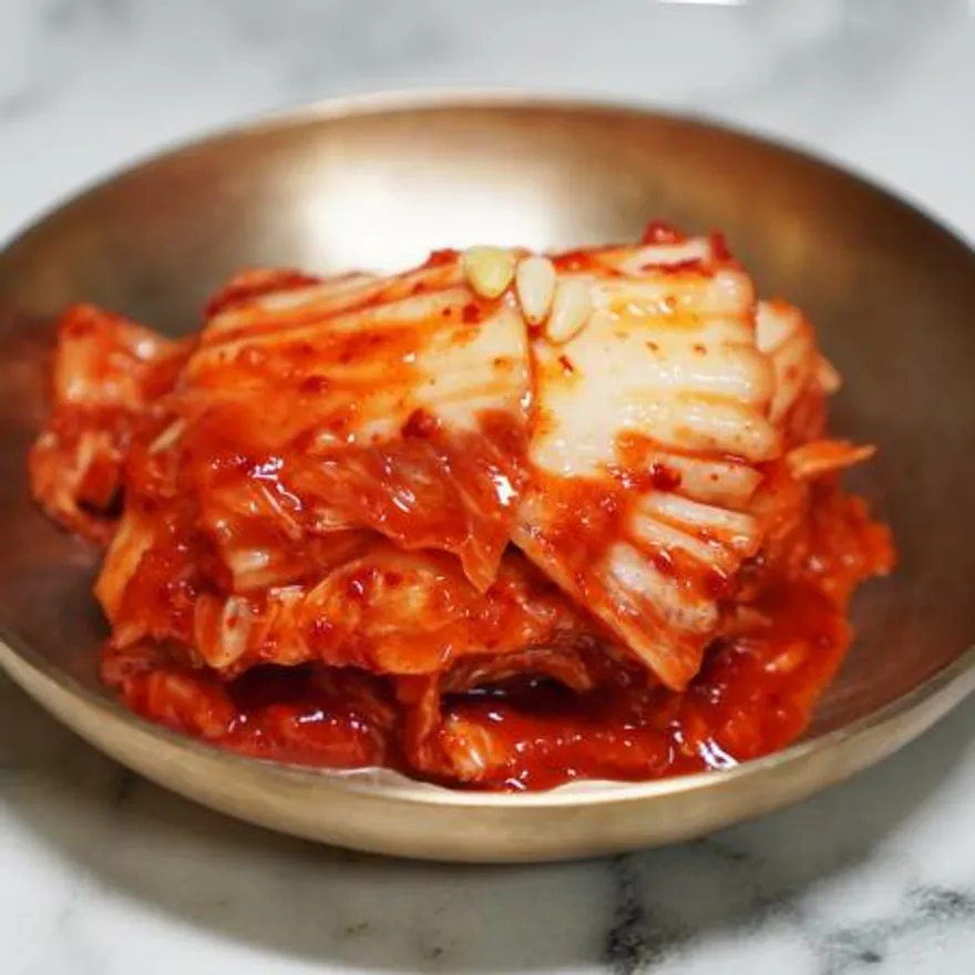 업소용 대용량 풍년들 수입 맛김치 썰은김치 중국산 10kg 종이박스 이미지