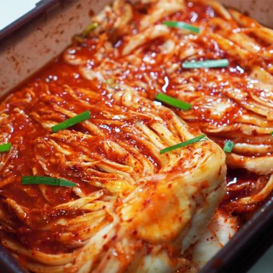 업소용 대용량 으뜸 수입 배추 포기김치 중국산 10kg 아이스박스 이미지