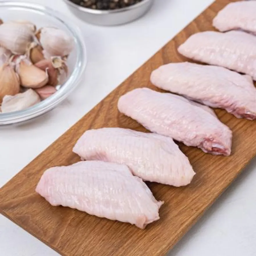 모던푸드 국내산 닭날개 윙 1kg 2개 냉동 생닭날개 닭아랫날개 닭고기 이미지