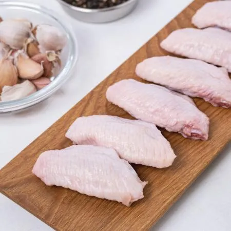 모던푸드 국내산 닭날개 윙 1kg 2개 냉동 생닭날개 닭아랫날개 닭고기 이미지