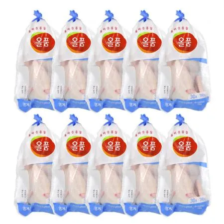올품 국내산 냉동 닭 영계 30호 280g 10봉