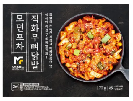 모던푸드 직화 무뼈 닭발 170g 16개