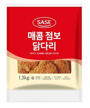 사세 매콤점보닭다리 1.3kg 10봉(BOX)