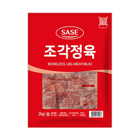 사세 닭다리살 조각정육 2kg 6봉(BOX)