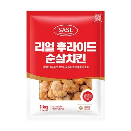 사세 리얼후라이드순살치킨 1kg 10봉(BOX)