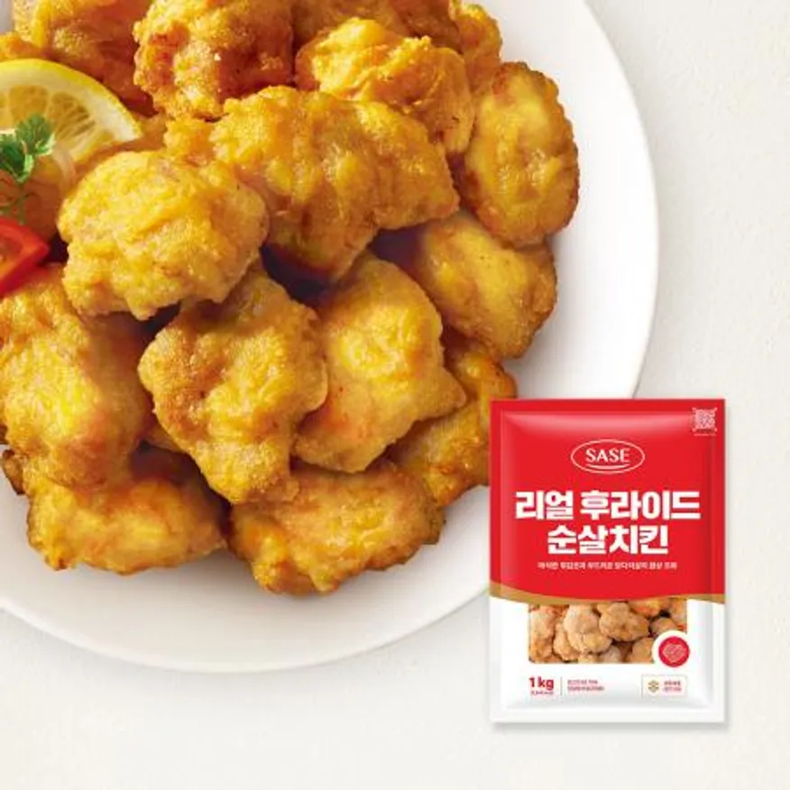 사세 리얼후라이드순살치킨 1kg 10봉(BOX) 이미지