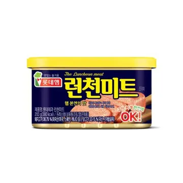 롯데햄 런천미트 200g 햄 통조림 부대찌개