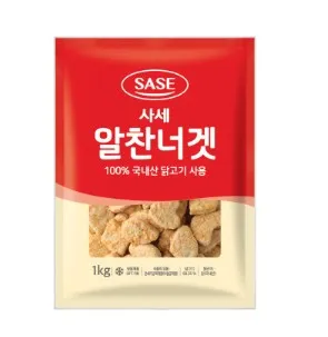 사세 알찬너겟 1kg 10봉(BOX) 이미지