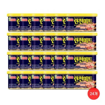 롯데햄 런천미트 200g 24개 1박스 햄 통조림 부대찌개