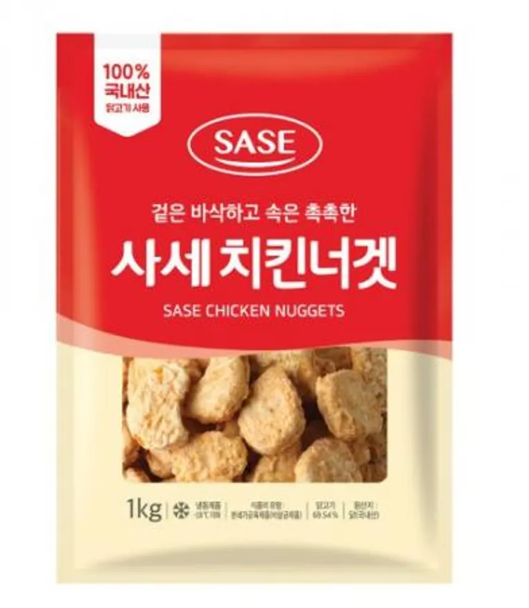 사세 치킨너겟 1kg 10봉(BOX) 이미지