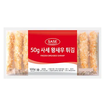 사세 왕새우튀김(50g) 500g 10봉(BOX)