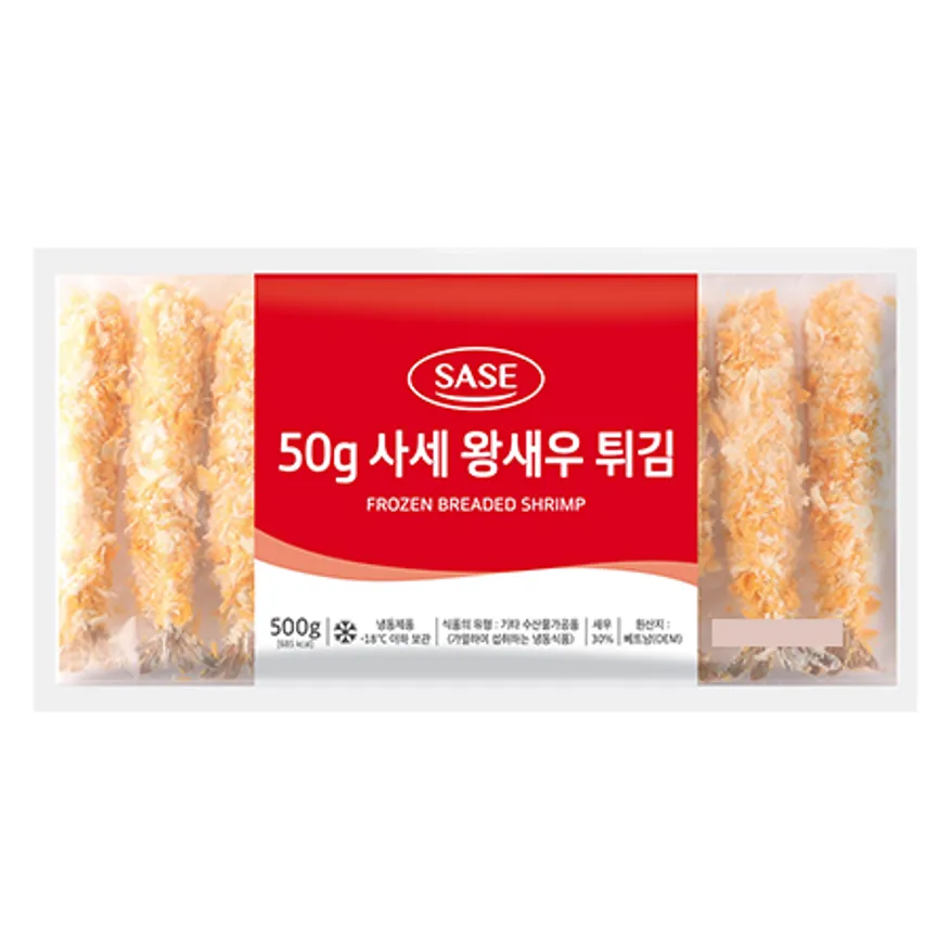 사세 왕새우튀김(50g) 500g 10봉(BOX) 이미지