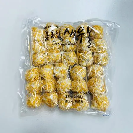 [샘플용] 새우볼꼬치 450g 10개입 x 1팩