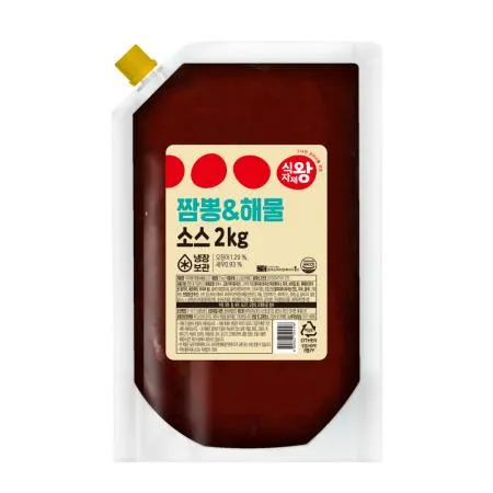 식자재왕 짬뽕&해물 소스 2kg 이미지
