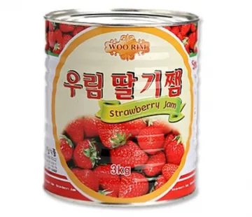 우림 딸기쨈 3kg 캔