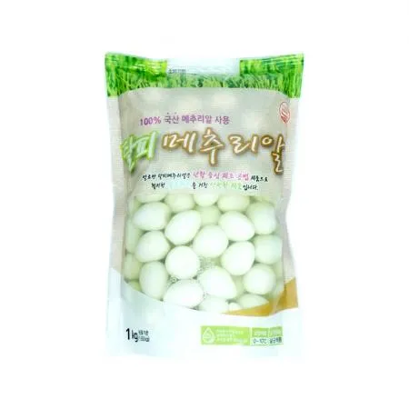 메추리알(탈피,깐) 1kg 랜덤발송