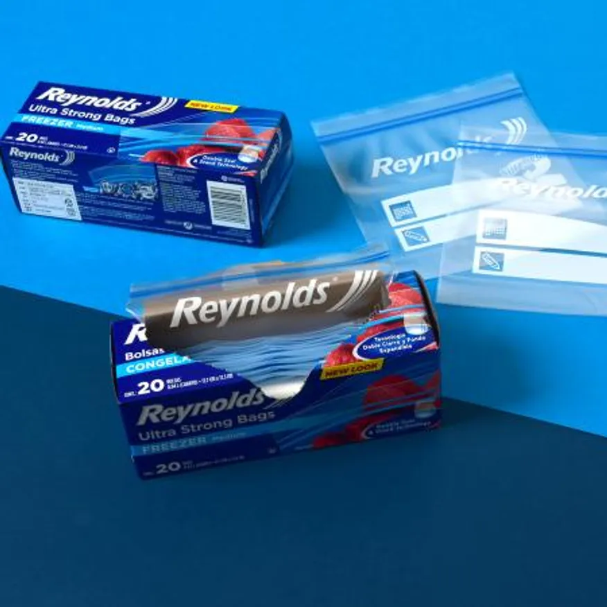더블 지퍼백 냉동용 중형 20매 레이놀즈 이미지